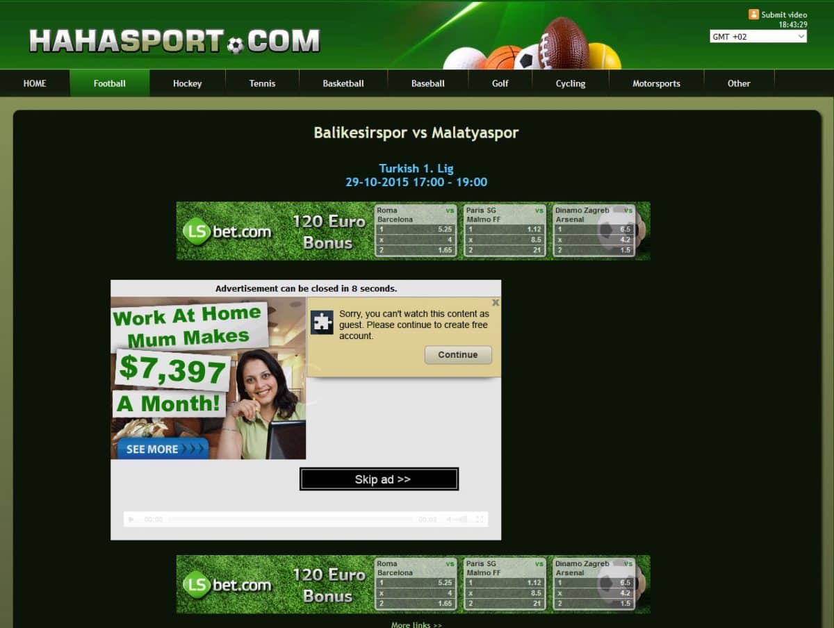 sports en direct