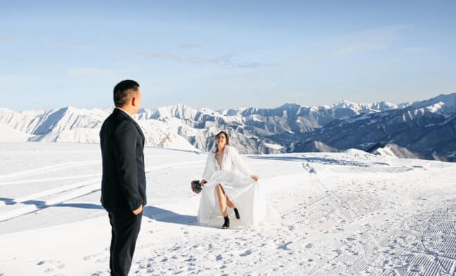 Quelle couleur choisir pour un faire-part de mariage d'hiver ?